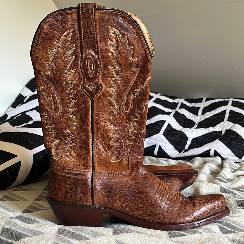 Woman’s cowboy boots